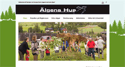 Desktop Screenshot of algenshus.se