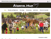 Tablet Screenshot of algenshus.se